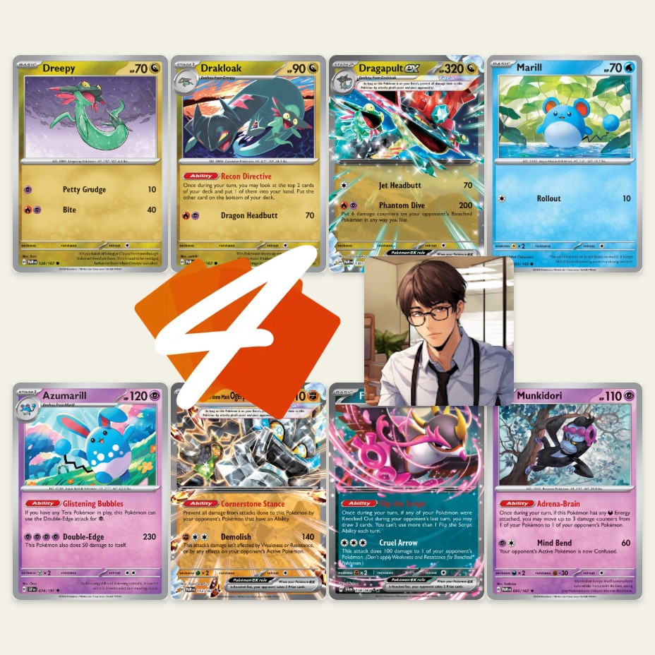 [PTCG Live] Supar Versatile Pair! Azumarill/Dragapult Decklist + Gameplay